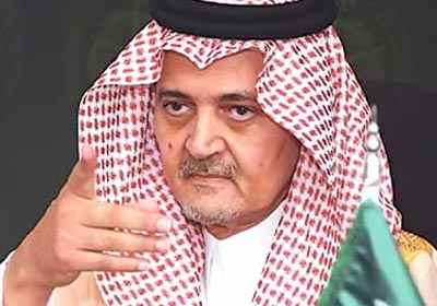 وزير الخارجية السعودي الأمير سعود الفيصل